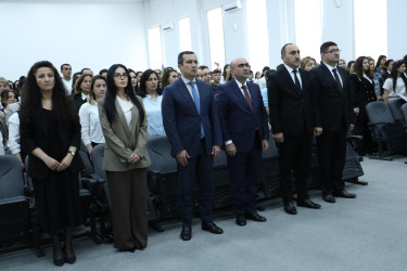 Şəmkirdə "Konstitusiya və Suverenlik ili" çərçivəsində məktəblilər arasında rəsm müsabiqəsinin yekun tədbiri keçirilib
