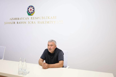 Şəmkir RİH başçısının növbəti fərdi qəbulu keçirildi