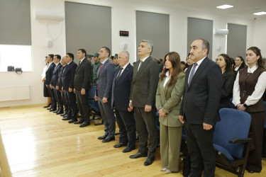 Şəmkirdə Ümummilli Lider Heydər Əliyevin anadan olmasının 103-cü ildönümünə həsr olunmuş silsilə tədbirlər davam edir.