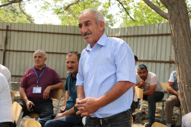 Mehrili kəndində sakinlərimizlə səyyar qəbul keçirildi - 11 sentyabr 2025