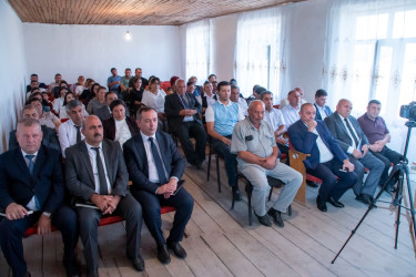 Rəşad Tağıyev Qasımalılar kəndində sakinlərlə görüş keçirdi -04 sentyabr 2025