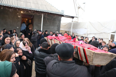Təyyarə qəzasında həlak olan Ramin İbrahimov Şəmkirdə dəfn edildi