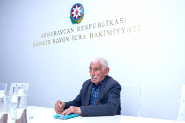 Şəmkir RİH başçısının növbəti fərdi qəbulu keçirilib