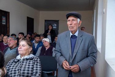 Hacıalılar kəndində sakinlərlə görüş keçirildi.