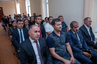 Nərimanlı kəndində sakinlərimizlə səyyar qəbul keçirildi. 21 avqust 2025