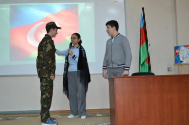 Şəmkirdə Aprel döyüşlərinin 10-cu ildönümünə həsr edilmiş tədbir keçirilib