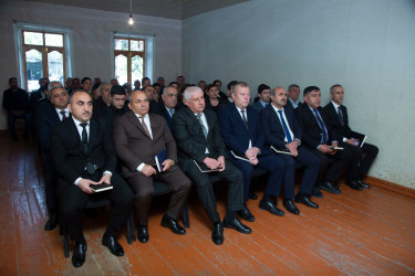 Qədimqala kəndində sakinlərlə səyyar qəbul-görüş keçirildi - 16 aprel 2025