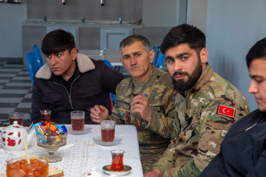 Rəşad Tağıyev bu dəfə Zəyəm Cırdaxanda şəhid ailələri və qazilərlə görüş keçirib