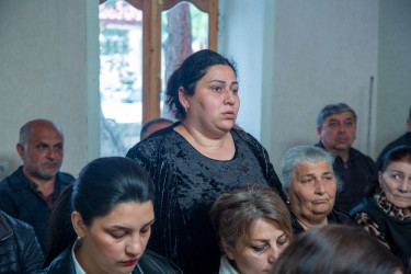 Qədimqala kəndində sakinlərlə səyyar qəbul-görüş keçirildi - 16 aprel 2025