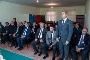 Yeni Həyat kəndində sakinlərimizlə görüş keçirildi