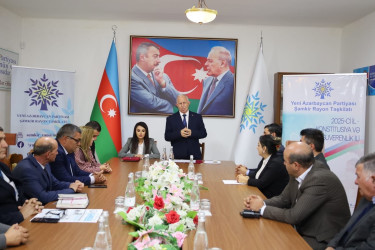 18 Oktyabr – Müstəqilliyin Bərpası Günü münasibətilə tədbir keçirilib