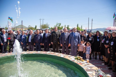 Şəhid Elbrus Hüseynovun xatirəsi əbədiləşdirildi