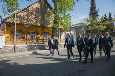 Səfir Ralf Horlemann və Almaniya Bundestaqının nümayəndə heyəti Şəmkir rayonuna səfər edib