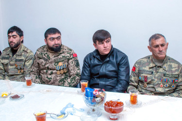 Rəşad Tağıyev bu dəfə Zəyəm Cırdaxan kəndində şəhid ailələri və qazilərlə görüş keçirib.