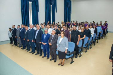 Şəmkirdə Səməd Vurğunun 120 illik yubileyinə həsr olunmuş tədbir keçirilib