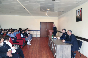 “Dini radikalizm, erkən nikah və narkomaniya ilə bağlı mübarizədə təhsilin rolu” mövzusunda maarifləndirici tədbir keçirilib