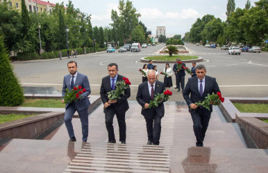 YAP Şəmkir rayon təşkilatının yeni sədri ictimaiyyətə təqdim edilib