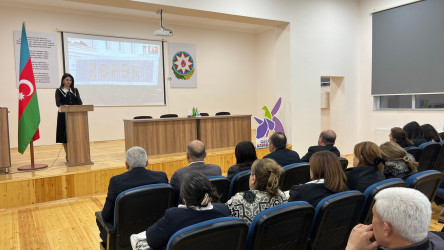 Şəmkirdə Konstitusiya Gününə həsr olunmuş tədbir keçirilib