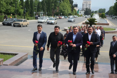 Şəmkirdə Ekologiya və Təbii Sərvətlər Nazirliyinin işçilərini peşa bayrami qeyd edildi