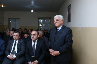 Dəllər Cəyir kəndində sakinlərimizlə görüş keçirildi