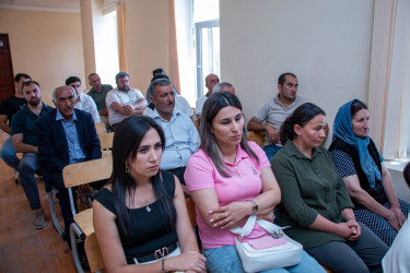 Nərimanlı kəndində sakinlərimizlə səyyar qəbul keçirildi. 21 avqust 2025