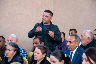 Könüllü kəndində sakinlərimizlə səyyar qəbul keçirildi - 16 oktyabr 2025