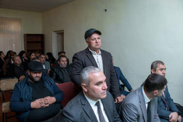 Yeni Həyat kəndində sakinlərimizlə görüş keçirildi