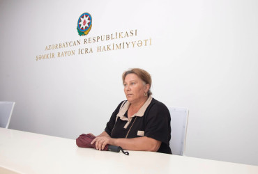 Şəmkir RİH başçısının növbəti fərdi qəbulu keçirildi