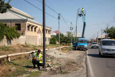 Nəriman Nərimanov (13-cü küçə) küçəsinin işıqlandırılması təmin edilib