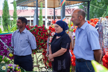 Rəşad Tağıyev Şeidlər kəndində şəhid ailələri ilə görüşüb.