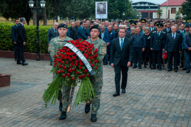 "Vətən müharibəsi bizim şanlı tariximiz, şəhidlər və qazilər qürur mənbəyimizdir" - Şəmkirdə Anım Günü tədbiri keçirildi