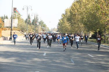Şəmkirdə "Zəfər Marafonu 2025” keçirildi, qaliblər mükafatlandırıldı