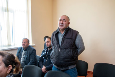 Ağlavaslı kəndində sakinlərimizlə görüş keçirildi