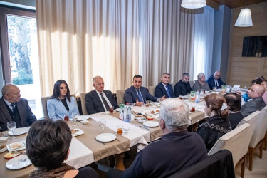 Beynəlxalq Tolerantlıq Günü münasibətilə Şəmkirdə yaşayan azsaylı xalqların nümayəndələri ilə görüş keçirildi