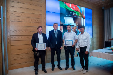 𝐒̧ə𝐦𝐤𝐢𝐫𝐝ə 𝐌𝐢𝐥𝐥𝐢 𝐌ə𝐭𝐛𝐮𝐚𝐭ı𝐦ı𝐳ı𝐧 𝐲𝐚𝐫𝐚𝐧𝐦𝐚𝐬ı𝐧ı𝐧 𝟏𝟓𝟎 𝐢𝐥𝐥𝐢𝐤 𝐲𝐮𝐛𝐢𝐥𝐞𝐲𝐢 𝐦𝐮̈𝐧𝐚𝐬𝐢𝐛ə𝐭𝐢𝐥ə 𝐣𝐮𝐫𝐧𝐚𝐥𝐢𝐬𝐭𝐥ə𝐫𝐥ə 𝐠𝐨̈𝐫𝐮̈𝐬̧ 𝐤𝐞𝐜̧𝐢𝐫𝐢𝐥𝐝𝐢