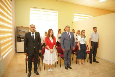 Şəmkirdə 1 Avqust – Azərbaycan Əlifbası və Azərbaycan Dili Gününə həsr olunmuş tədbir keçirilib