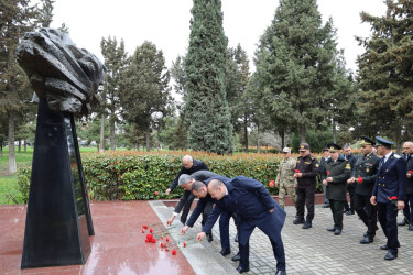 Şəmkirdə 31 Mart soyqırımı qurbanlarının xatirəsi anıldı