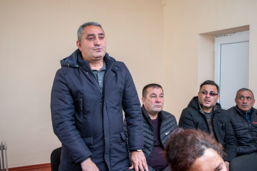 Ağlavaslı kəndində sakinlərimizlə görüş keçirildi