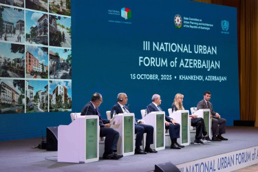 III Azərbaycan Milli Şəhərsalma Forumu keçirilir