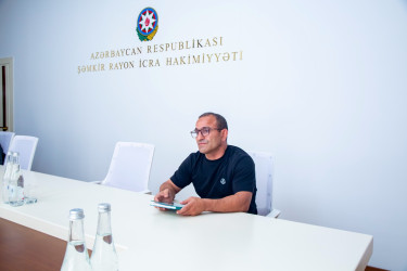 Şəmkir RİH başçısının növbəti fərdi qəbulu keçirildi - 30 iyul 2025