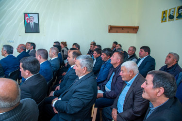 Dağ Cəyir kəndində sakinlərlə səyyar qəbul-görüş keçirildi - 04 iyun 2025