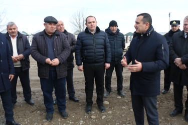 Yeniabad-Xuluf yolu təmir olundu, şəhidlərin xatirəsinə ağaclar əkildi.