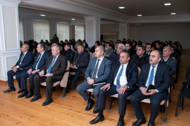 Düyərli kəndində sakinlərlə görüş keçirildi