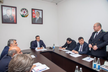 İxrac Neft və Qaz boru kəmərlərinin təhlükəsizliyi üzrə komissiyanın illik hesabat iclası keçirilib