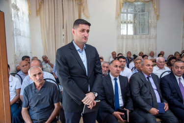 Tatarlı kəndində sakinlərlə səyyar qəbul-görüş keçirildi - 09.07.2025