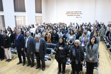Şəmkir rayonunda Aprel döyüşləri şəhidlərinin xatirəsi anılıb