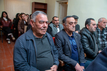 Yeni Həyat kəndində sakinlərimizlə görüş keçirildi