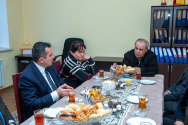 Rəşad Tağıyev Zəyəm qəsəbəsində şəhid ailələri və qazilərimizlə görüş keçirib