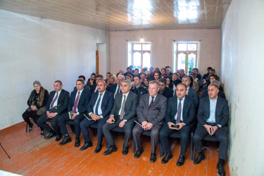 Qədimqala kəndində sakinlərimizlə görüş keçirildi