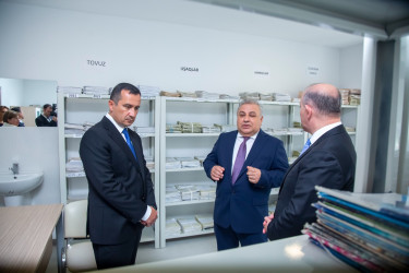 Ağciyər Xəstəlikləri Mərkəzinin Şəmkir Regional Xəstəxanasının açılışı olub.